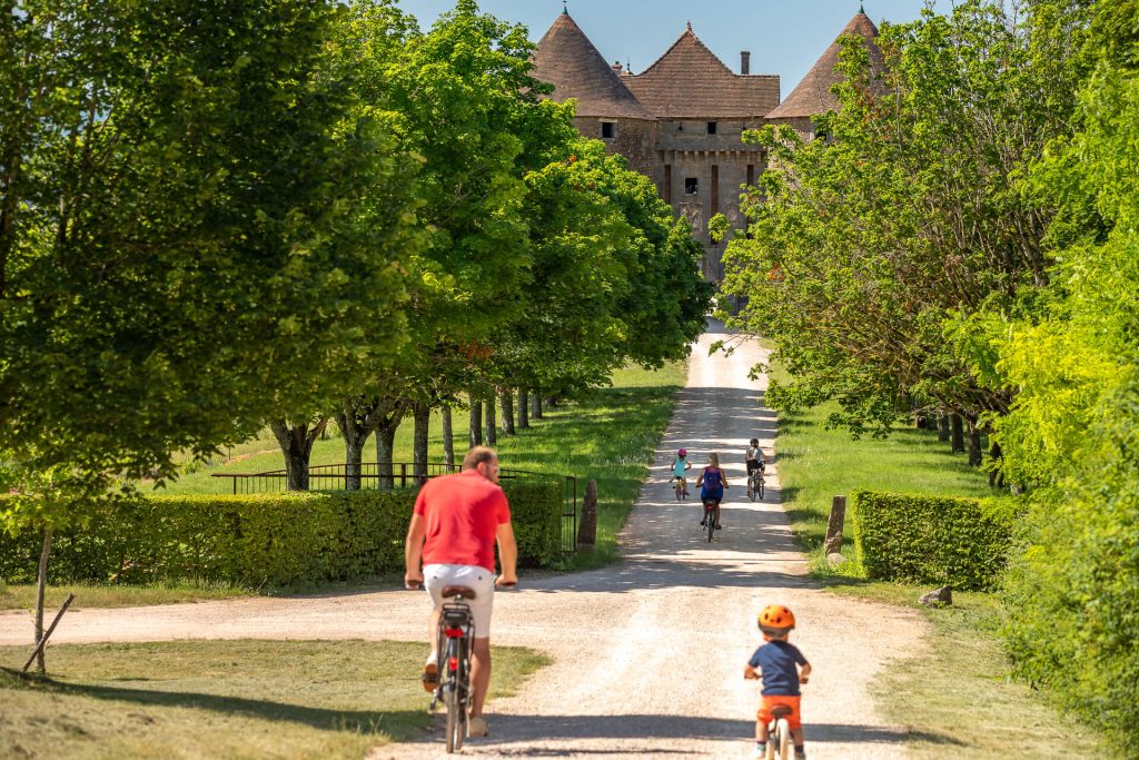 Cyclotourisme, Berzé-le-Châtel, Le Mâconnais, Le Sud Bourgogne