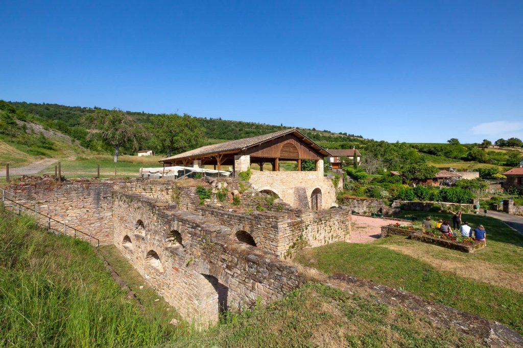 Visite, fours à gypse, Berzé-la-Ville, Mâconnais, Le Sud Bourgogne