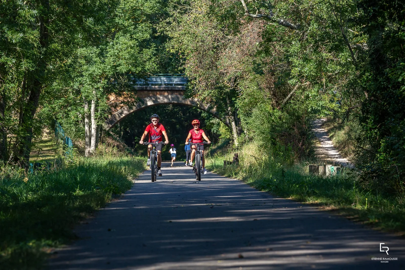 Cyclotourisme, La Voie Verte, Entre Mâcon et Cluny, Le Sud Bourgogne