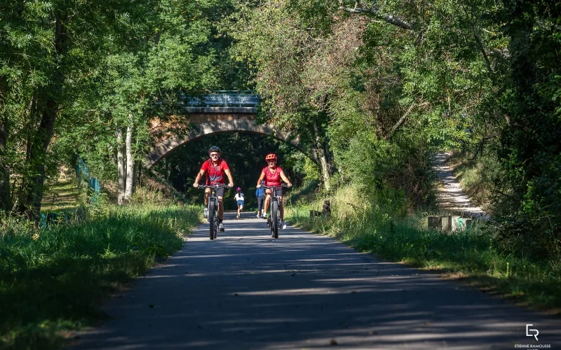 Cyclotourisme, La Voie Verte, Entre Mâcon et Cluny, Le Sud Bourgogne