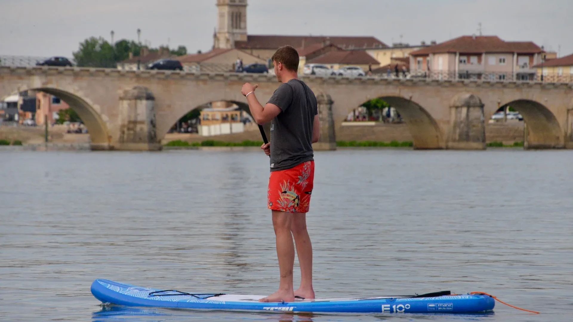 Paddle, Saône, Mâcon, Vue Saint-Laurent, Le Sud Bourgogne