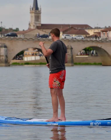 Paddle, Saône, Mâcon, Vue Saint-Laurent, Le Sud Bourgogne