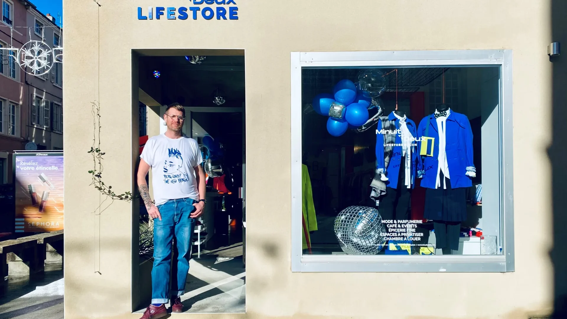 Fabrice Couturier, créateur de mode, Lifestore Minuit Deux, Mâcon, Le Sud Bourgogne