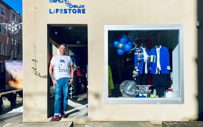 Fabrice Couturier, créateur de mode, Lifestore Minuit Deux, Mâcon, Le Sud Bourgogne