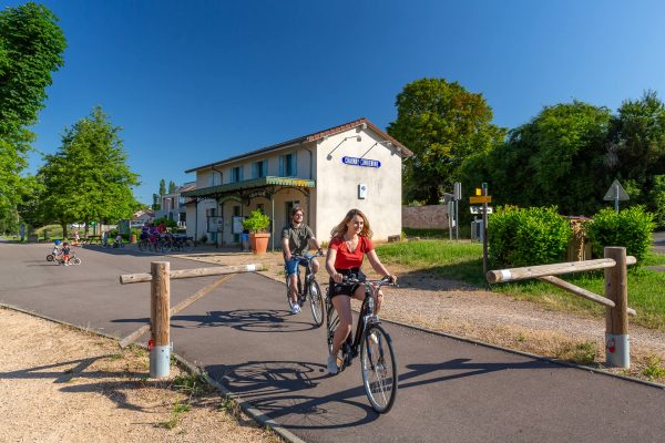 Cyclotourisme, La Vélo-Gare, Mâconnais, Le Sud Bourgogne