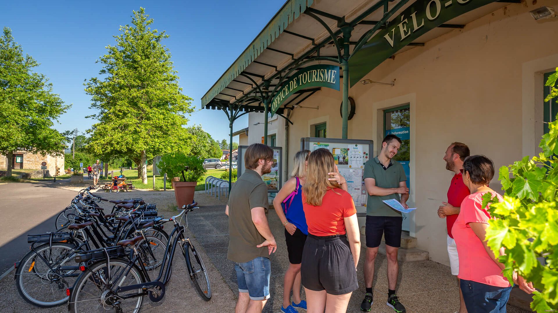 Cyclotourisme, La Vélo-Gare, Mâconnais, Le Sud Bourgogne