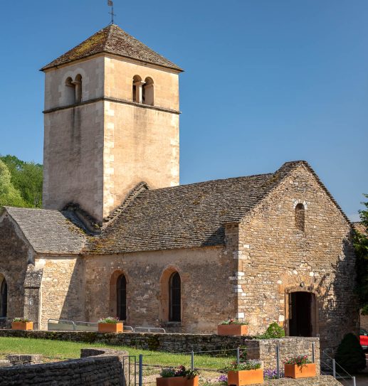 Eglise Notre Dame de la Purification, Patrimoine roman, Berzé-la-Ville, Mâconnais, Le Sud Bourgogne