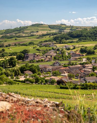 Paysage, village Chasselas, Mâconnais, Le Sud Bourgogne