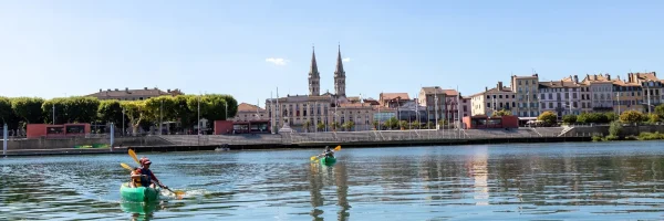 Canoë, Saône, Mâcon, Bourgogne