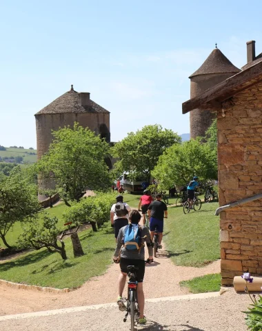 Vélo Gourmande 2022, Forteresse de Berzé-le-Châtel, Le Sud Bourgogne